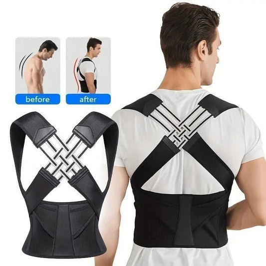 Adjustable Back Posture Corrector/ Slouching Relieve Pain Belt Women & Men